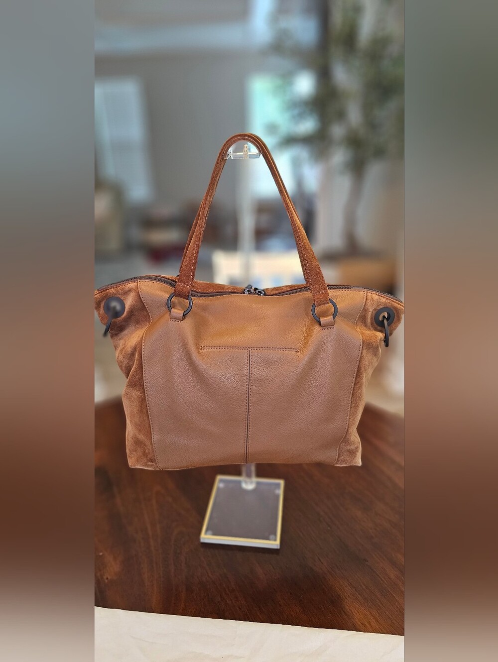 Hammitt Daniel | Mahogany Suede​/​Bronze | Lrg - Picture 3 of 14
